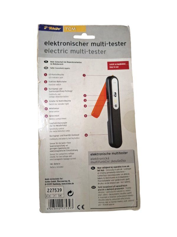 Misurare: TCHIBO TCM Elektronischer Multi-Tester – Nuovo (secondo la descrizione) da Wil SG venduto da Restwert_Wil 1