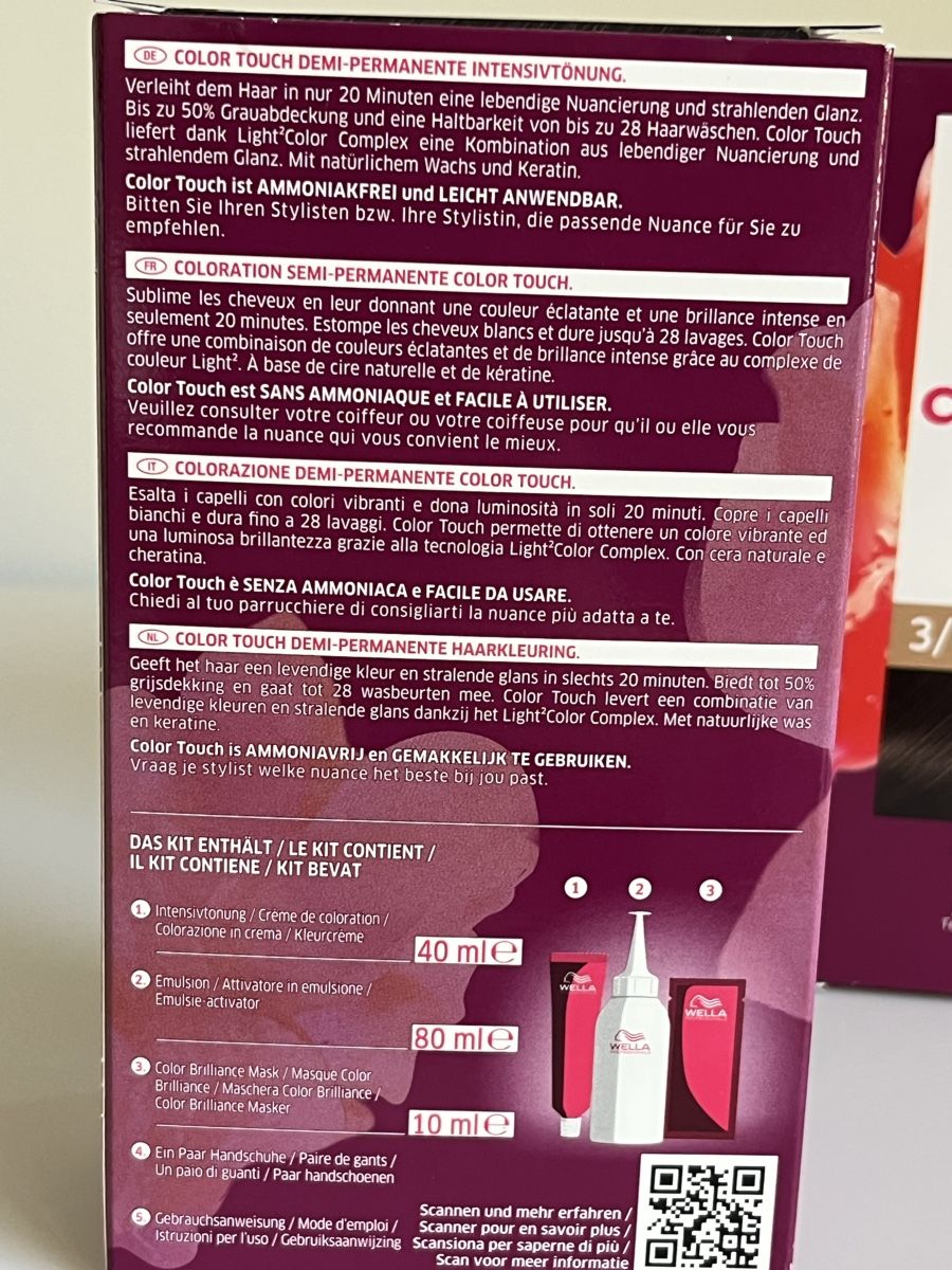Färbemittel: Haarfarbe ohne Ammoniak – Neu und originalverpackt aus Stäfa von Exclusive0 2