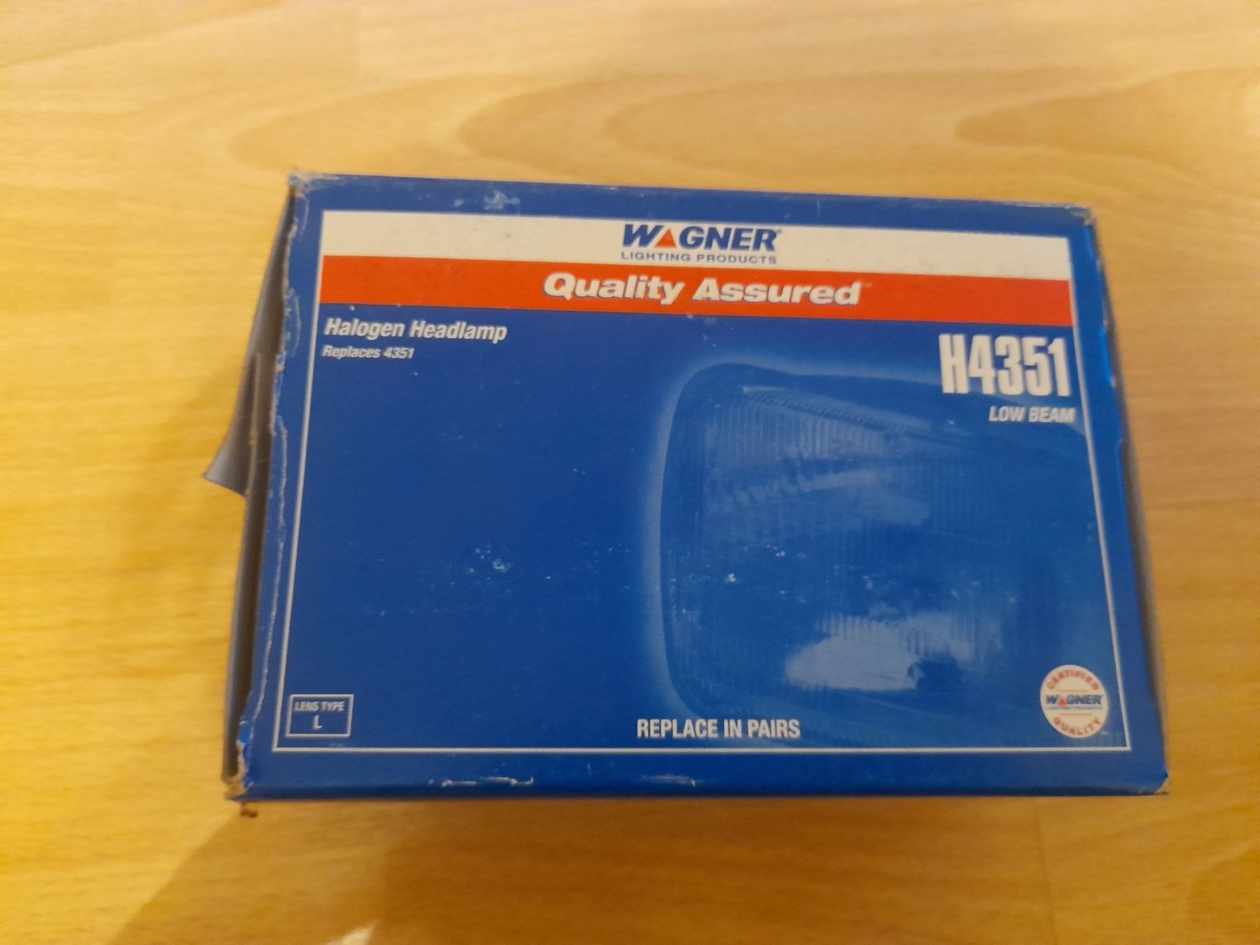 Philips Alle Autoersatzteile: Scheinwerfer Wagner Philips H4351 12V 55W – Neu (gemäss Beschreibung) aus Lustmühle von chevi03