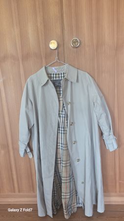 Trench-Coat Burberry Beige Coton Taille M Bon Etat