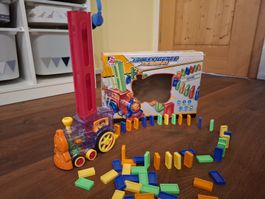 Domino Zug Intelligence Domino Spielzeug mit Box gebraucht