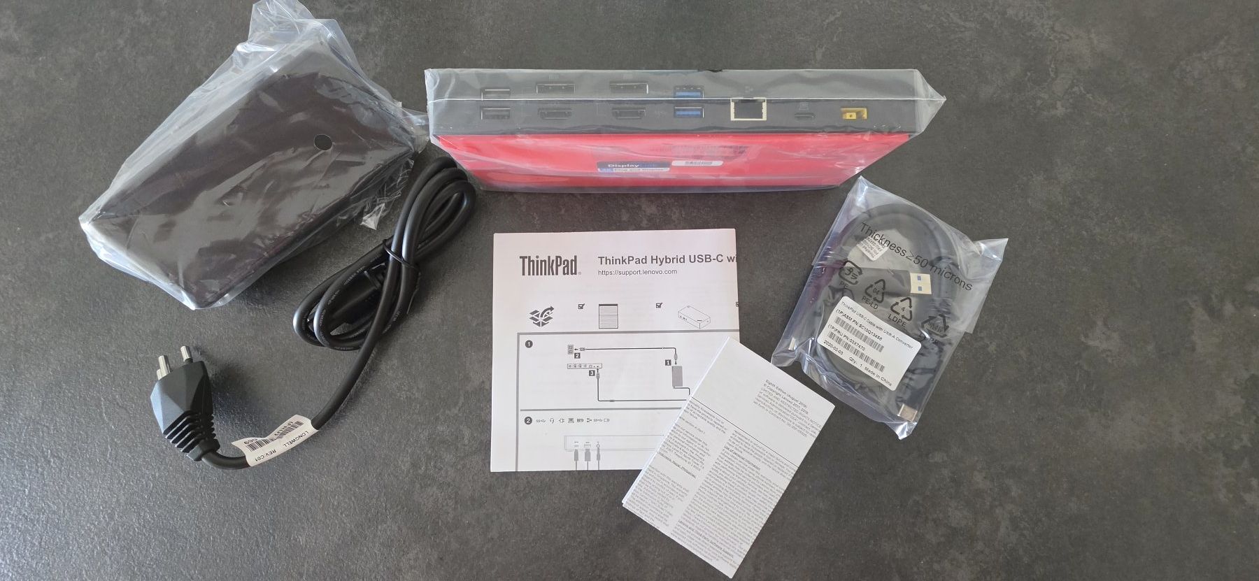 Lenovo Docking station: Lenovo ThinkPad Hybrid USB-C with USB-A Dock | 40AF0135CH – Neuf (Voir description) à Beinwil am See par star_link 2