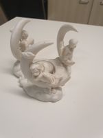 Wunderschöner Engel Kerzenhalter, weiss