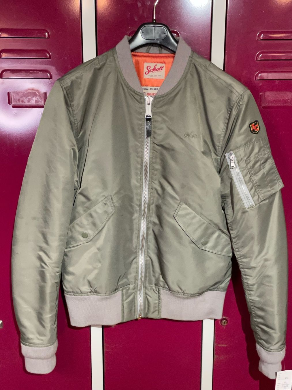 Schlafsäcke: SCHOTT N.Y.C BOMBER JACKET SZ: M – Gebraucht aus Cortaillod von Stay_Alive_vintage