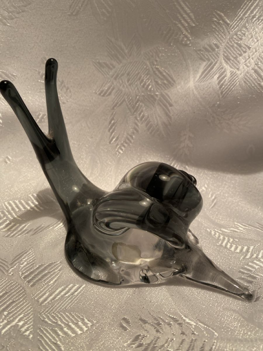 Figuren: Glas Schnecke Deko Objekt, Top Zustand! – Gebraucht aus Dübendorf von cchiarello 2