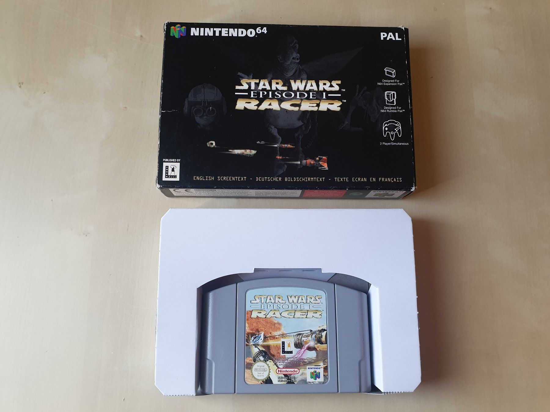 Nintendo Giochi: Star Wars Episode I Racer – Usato da Stansstad venduto da collectorsshop 6