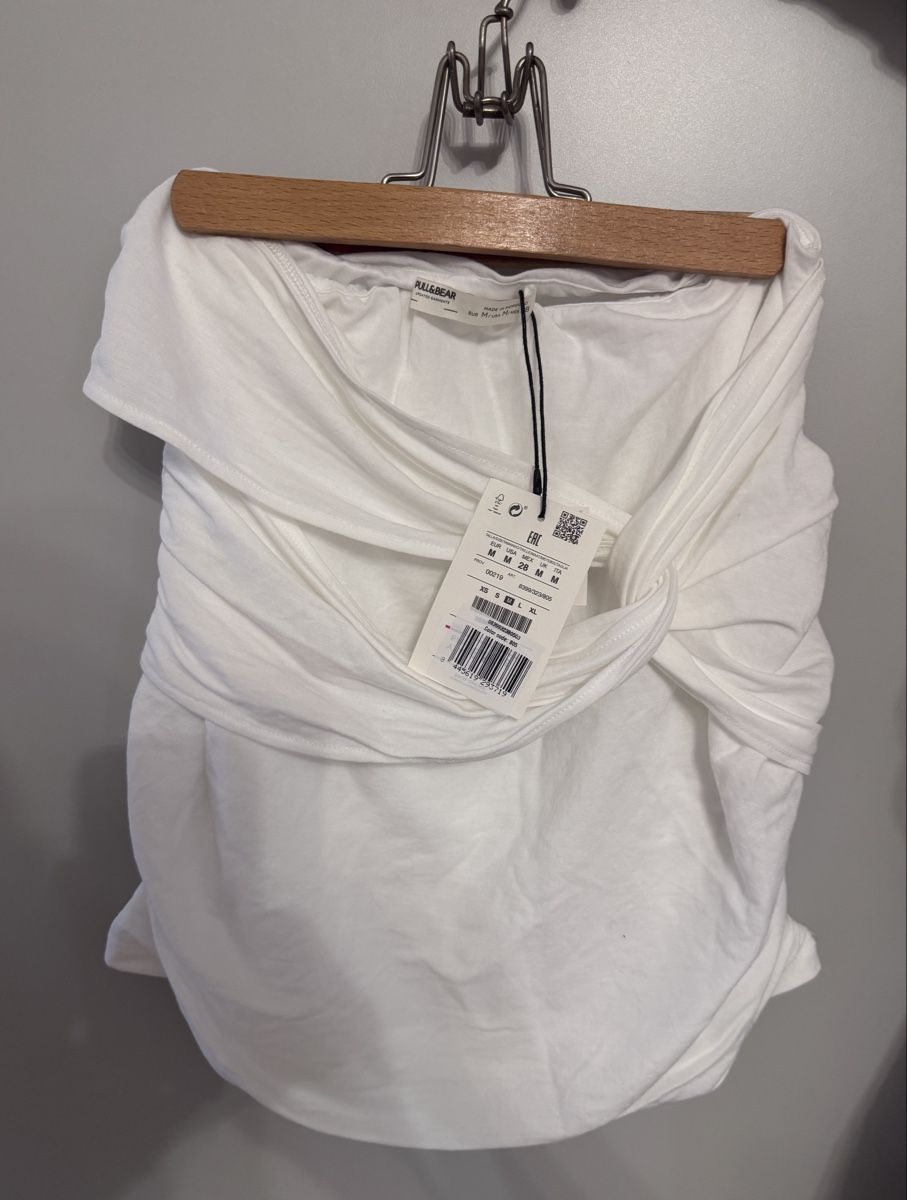 Röcke: Pull & Bear Wickelrock Weiss – Neu (gemäss Beschreibung) aus Dachsen von eli_tm6z