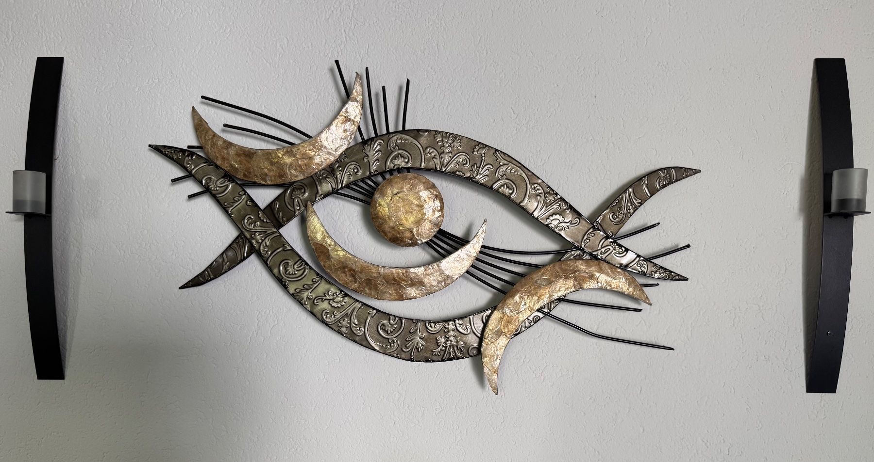 Tutte le decorazioni: 3D Metall-Wandbild Auge – Usato da Schafisheim venduto da ott_5gkh 2