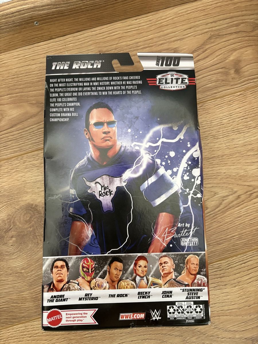 Statuette: Mattel The Rock Figur – Usato da Wohlen b. Bern venduto da TheGift 1