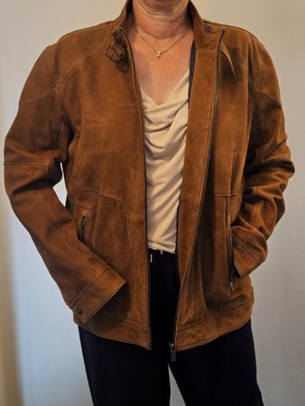 Wellington of Bilmore  Wilderlederjacke - braun
