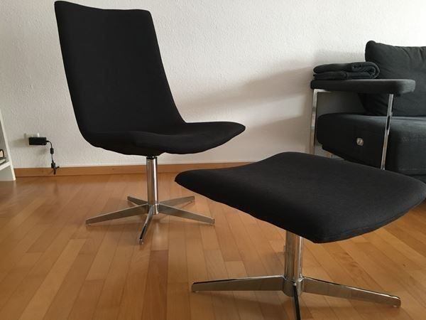 Pfister Poltrone: Designersessel mit Hocker zusammen – Nuovo (secondo la descrizione) da Glattbrugg venduto da Ariel012 4