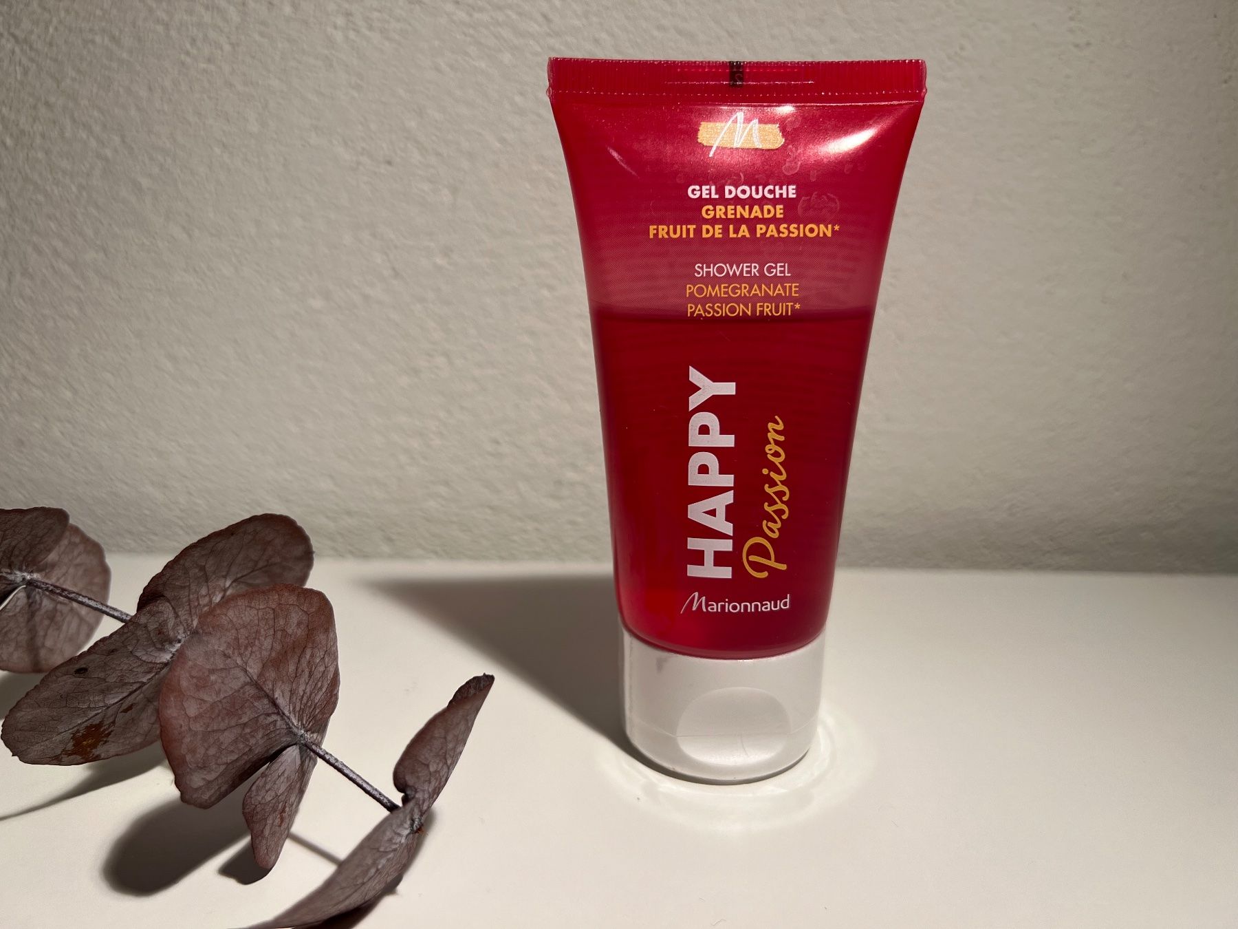 Duschen: Duschgel HAPPY PASSION 50ml - Marionnaud – Neu und originalverpackt aus Vaduz von NotNeeded
