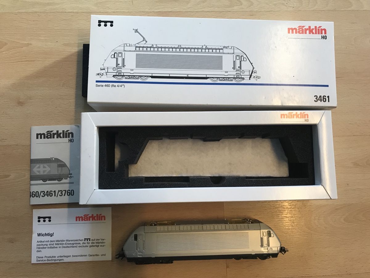 Märklin Modellini di ferrovie: Märklin 3461, Re 460, techno – Usato da Zürich venduto da Kiron 1