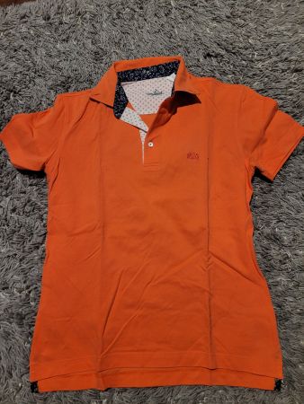 Poloshirt lachsfarben van Laack, neu Gr. S