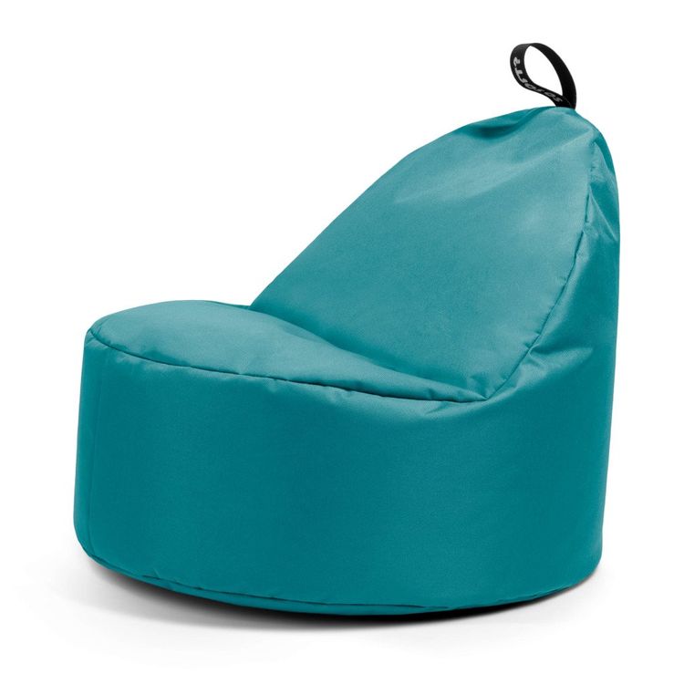 Sitzsack ROUND türkis Outdoor wasserfest L75xB75xH65 1