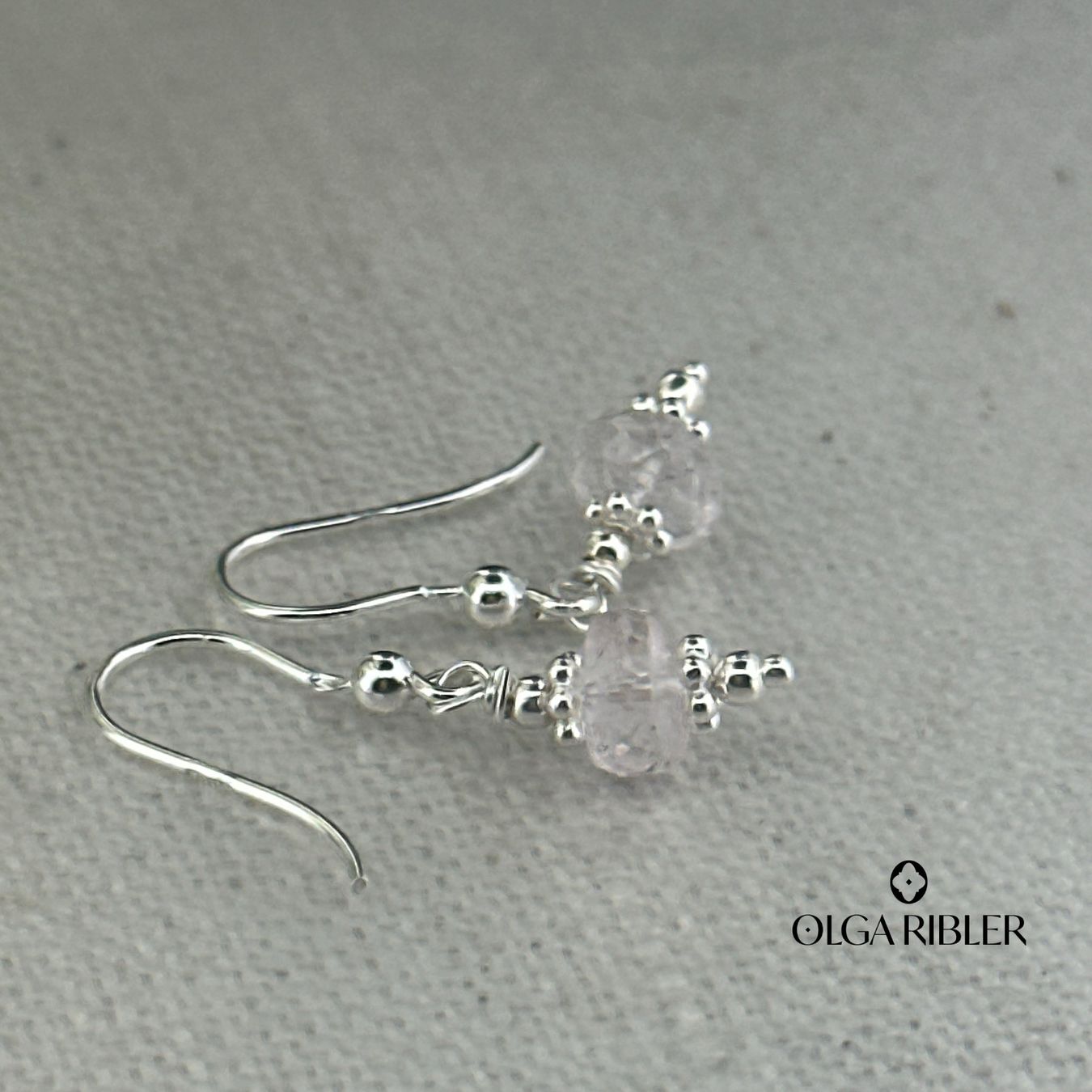 Olga Ribler Orecchini pendenti & Orecchini a lobo: Sterling Silber 925 Ohrringe mit Spinel – Nuovo (secondo la descrizione) da Luzern venduto da byolgaribleroutlet 4
