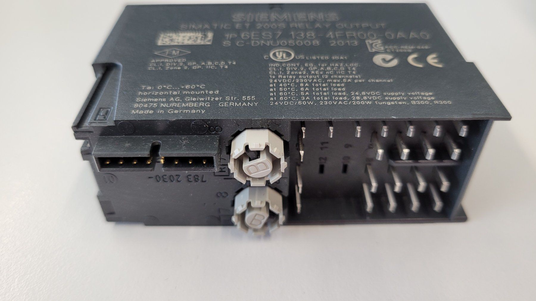 Siemens Composants électroniques: Siemens ET200S - 6ES7138-4FR00-0AA0 – Neuf (Voir description) à Möhlin par Kaiser_Engineering 1