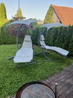 Hängeliege mit Sonnendach