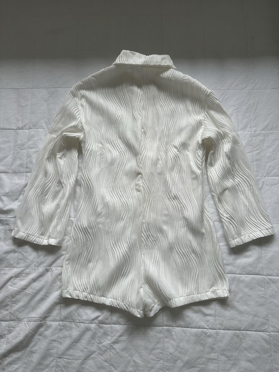 Shein Tute: Combinaison-short blanche Shein, taille S – Nuovo (secondo la descrizione) da Geroldswil venduto da MeganeMegane 1