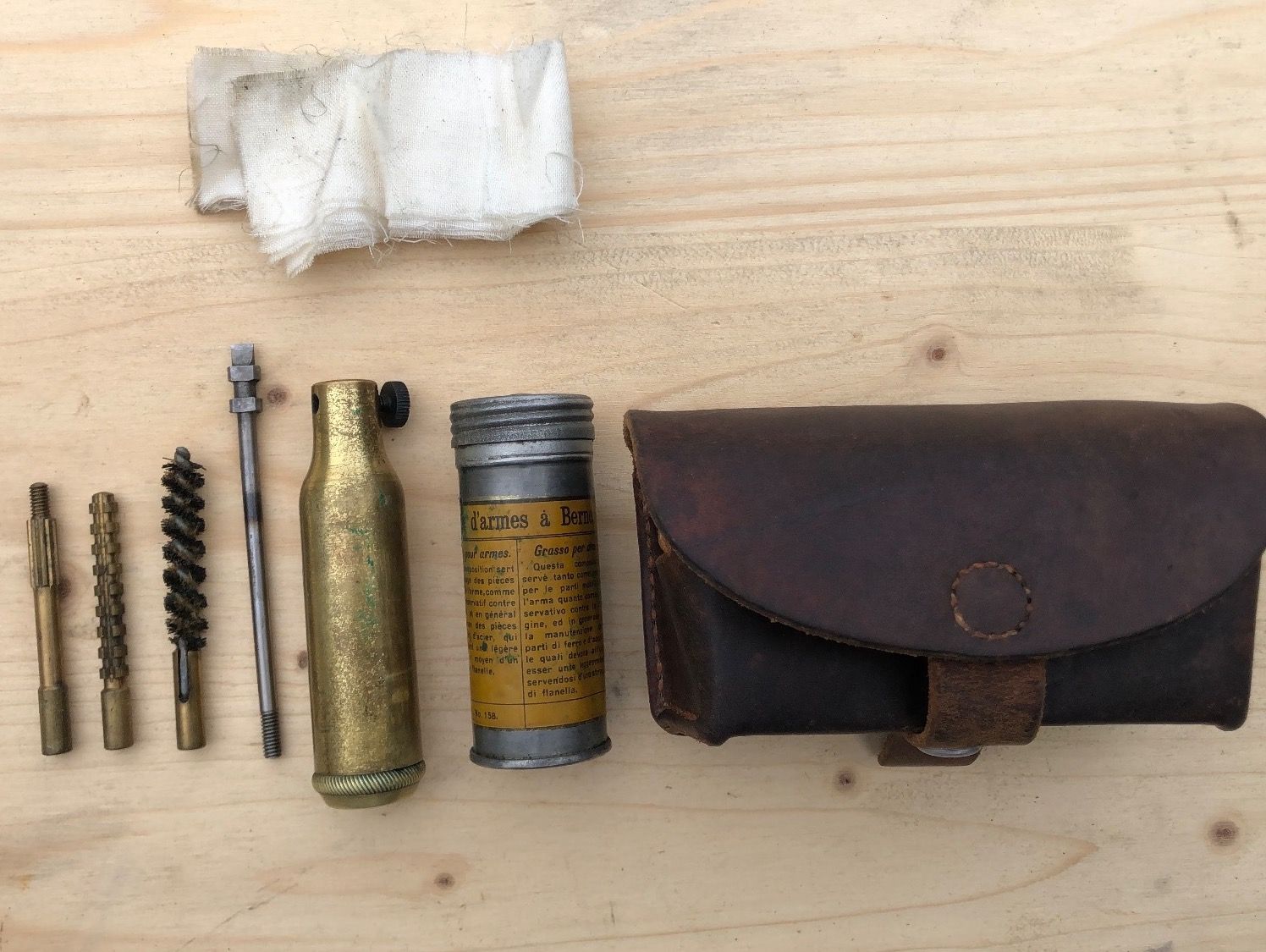 Schweizer Armee Alle Werkzeuge: Revolver / Para - Putzzeug – Gebraucht aus Magden von Hornet2 3
