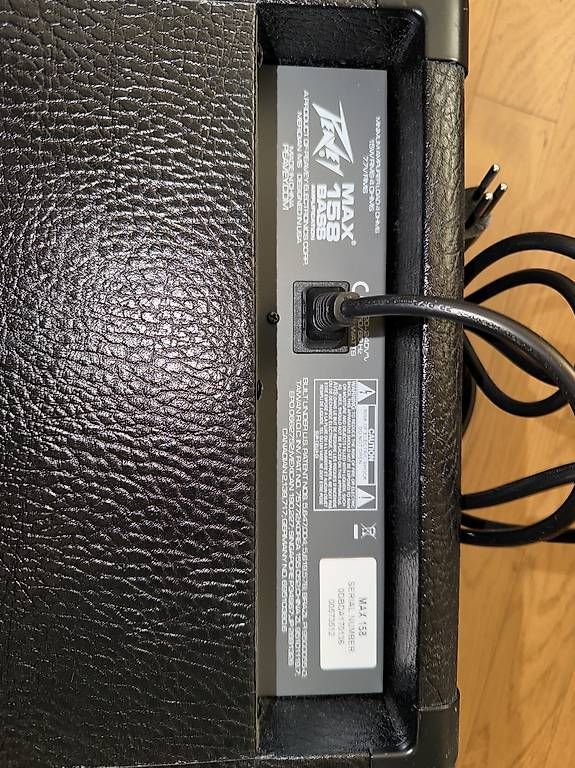 Verstärker: Peavey Max 158 Bass Amp – Gebraucht aus Ruvigliana von tbr_fh6j 2
