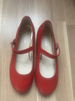 Dolce & Gabbana Mädchen-Ballerinas, Leder, rot