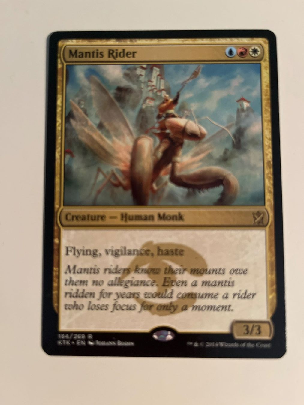 Magic The Gathering Carte collezionabili: 1 x Mantis Rider - Magic: The Gathering - MtG – Usato da Kriens venduto da Shadi1980