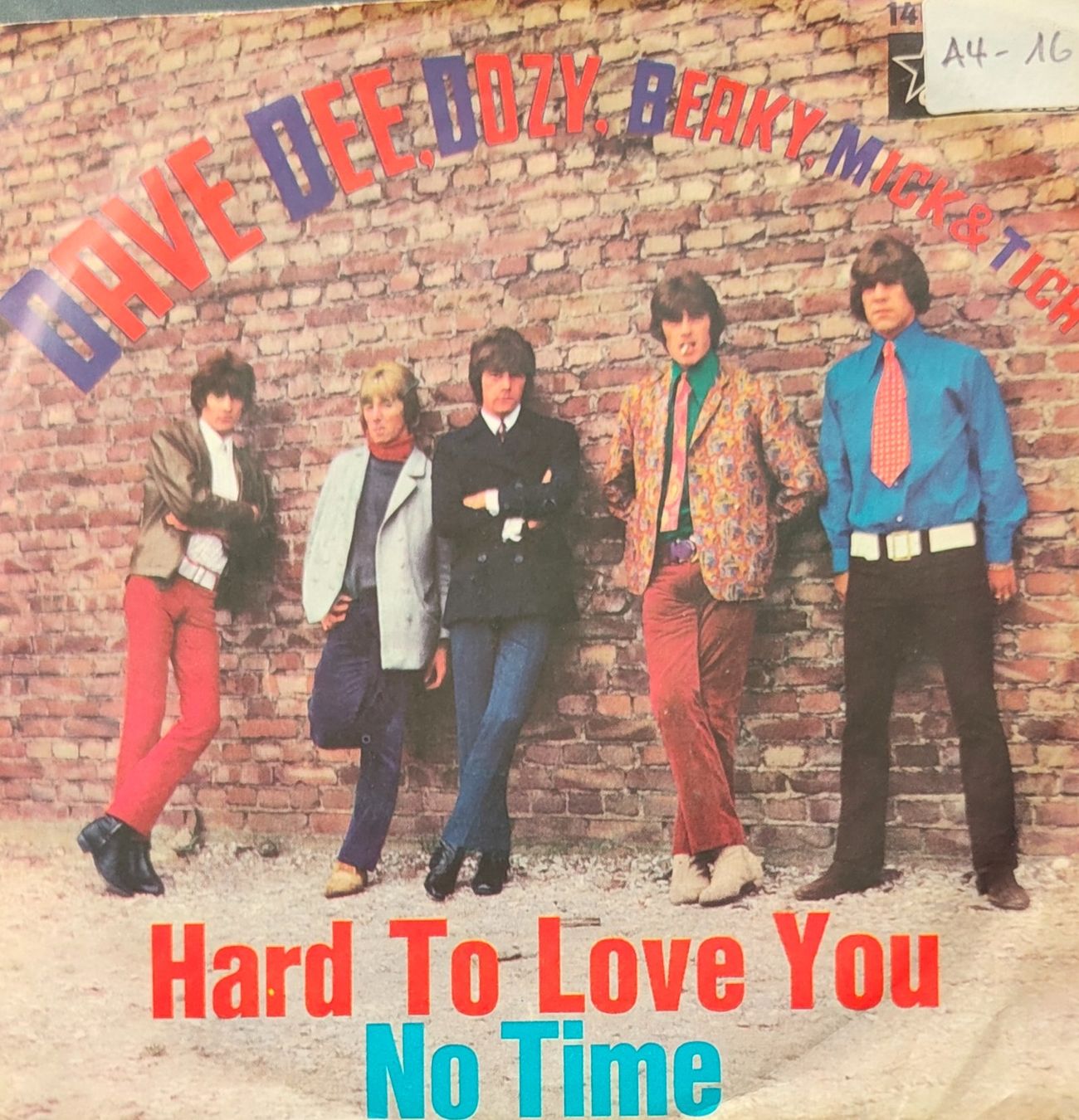 Dischi in vinile: Vinyl Single Dave Dee - Hard To Love You – Usato da Langenthal venduto da Modo39