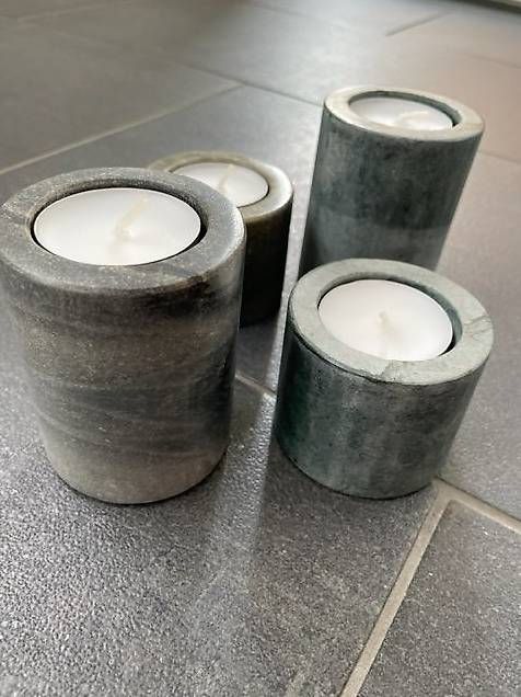 Bougeoirs: Granit Kerzenständer 4 Stk.  – Neuf avec emballage d'origine à Zürich par Sonnenblume_65 3