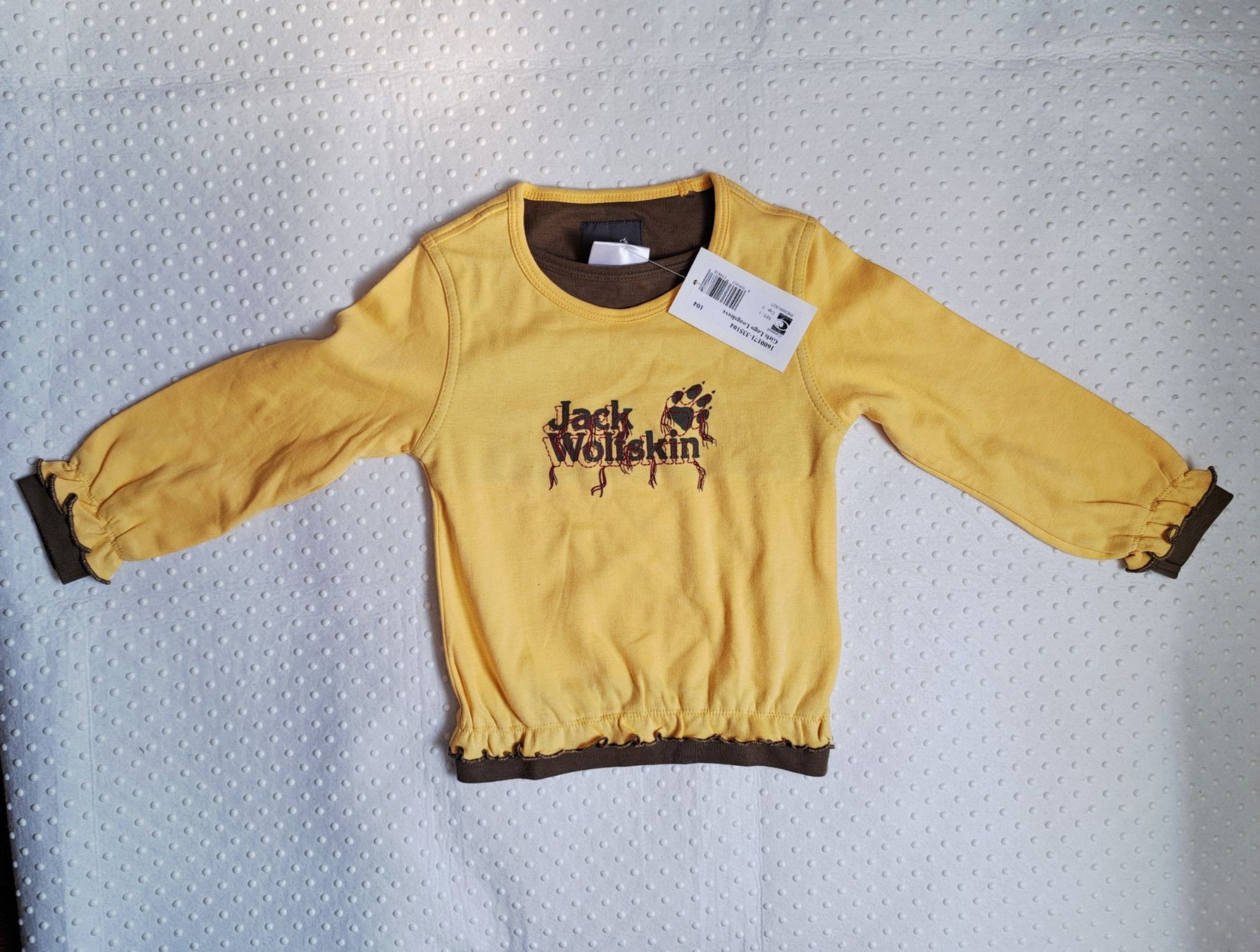 Jack Wolfskin Maglioni & Felpe: Neu! Jack Wolfskin Mädchen-Pulli Longsleeve Gr. Gr. 104 – Nuovo (secondo la descrizione) da Gysenstein venduto da joshuas81