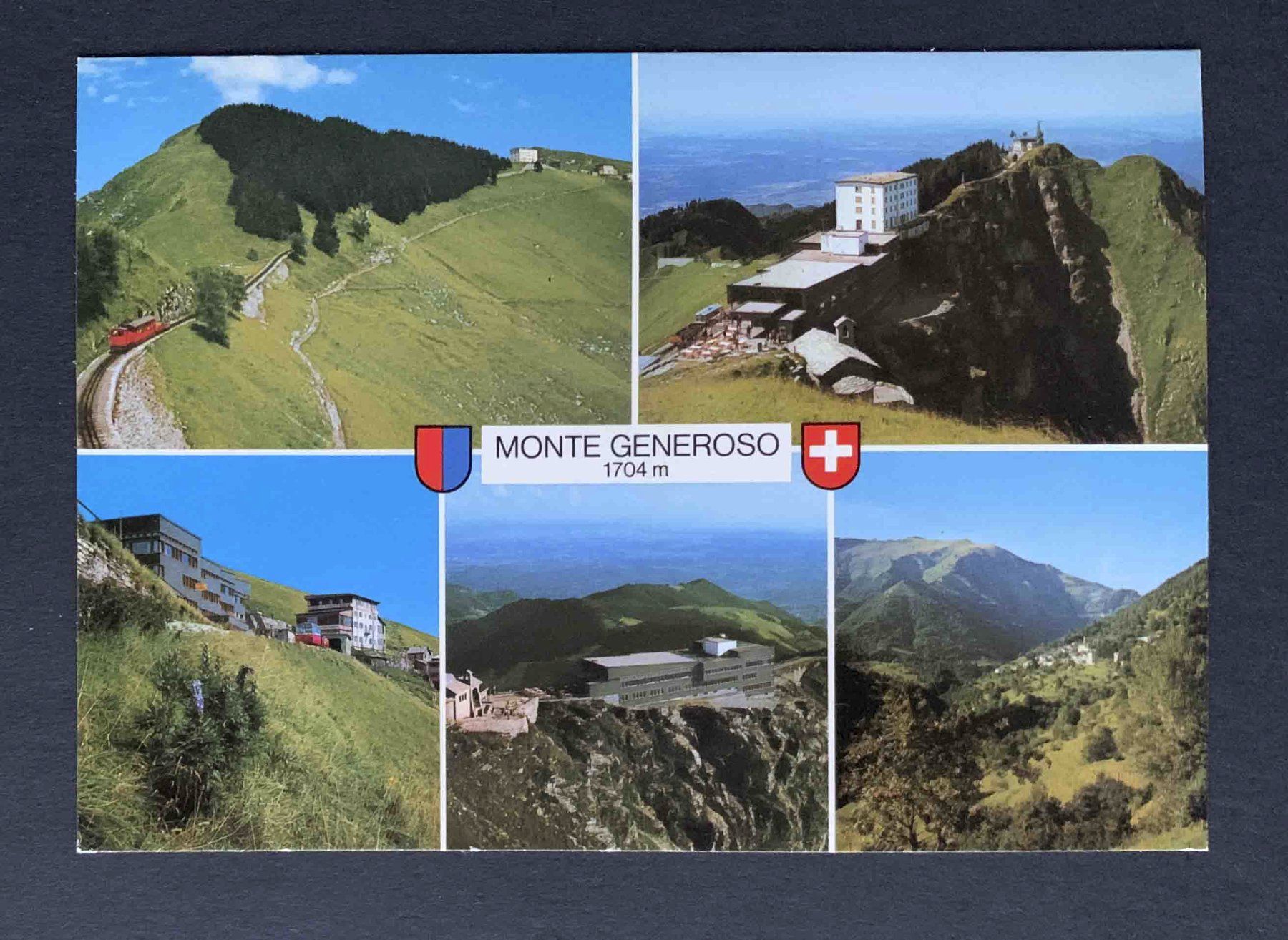 Cartoline postali: AK Monte Generoso – Usato da Goldau venduto da artelier1