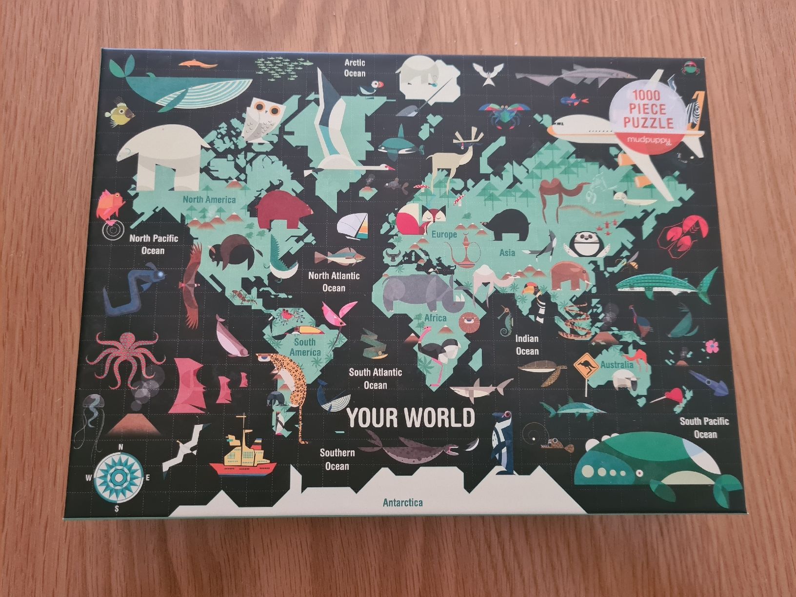 Puzzle: Mudpuddles Puzzle "Your World" 1000 Teile – Usato da Zürich venduto da MaLa8057