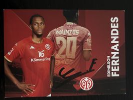 Original Autogrammkarte Edimilson Fernandes Mainz 05!