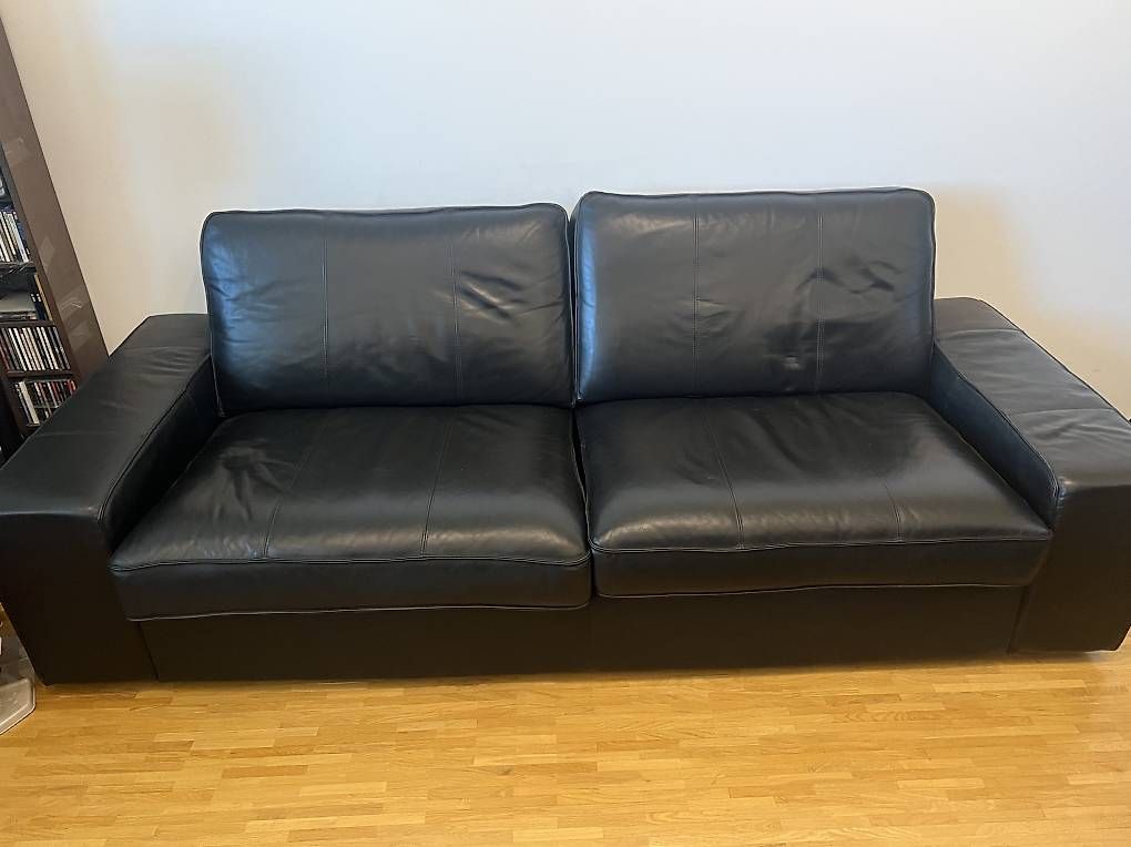 Sofas: Ikea Kivik 3er Ledersofa – Gebraucht aus Zürich von Staro19