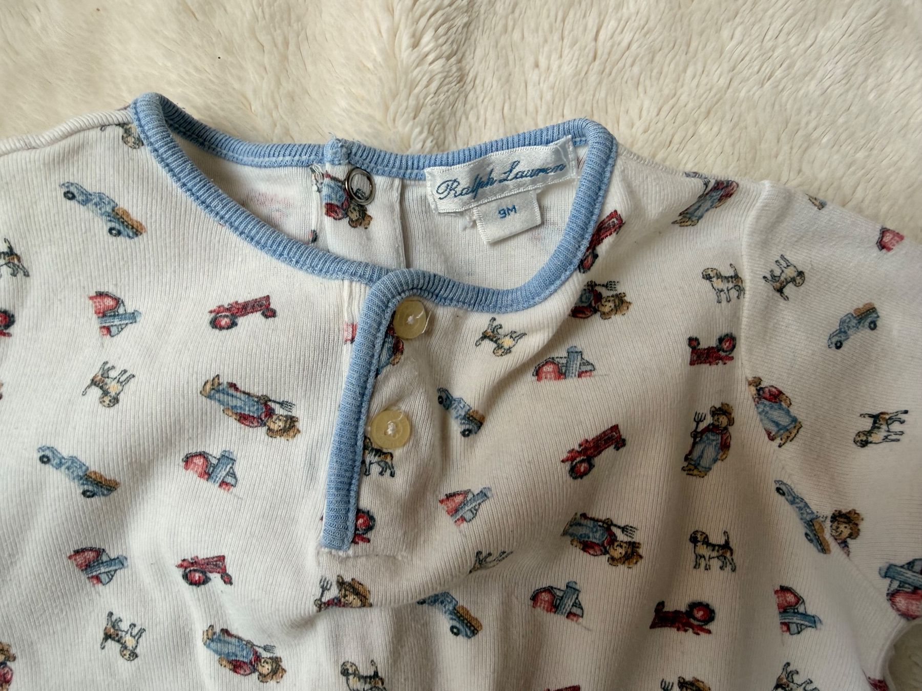 Ralph Lauren Strampler: RALPH LAUREN - JUMPSUIT - 9M – Gebraucht aus Würenlos von Abracadabra26 1