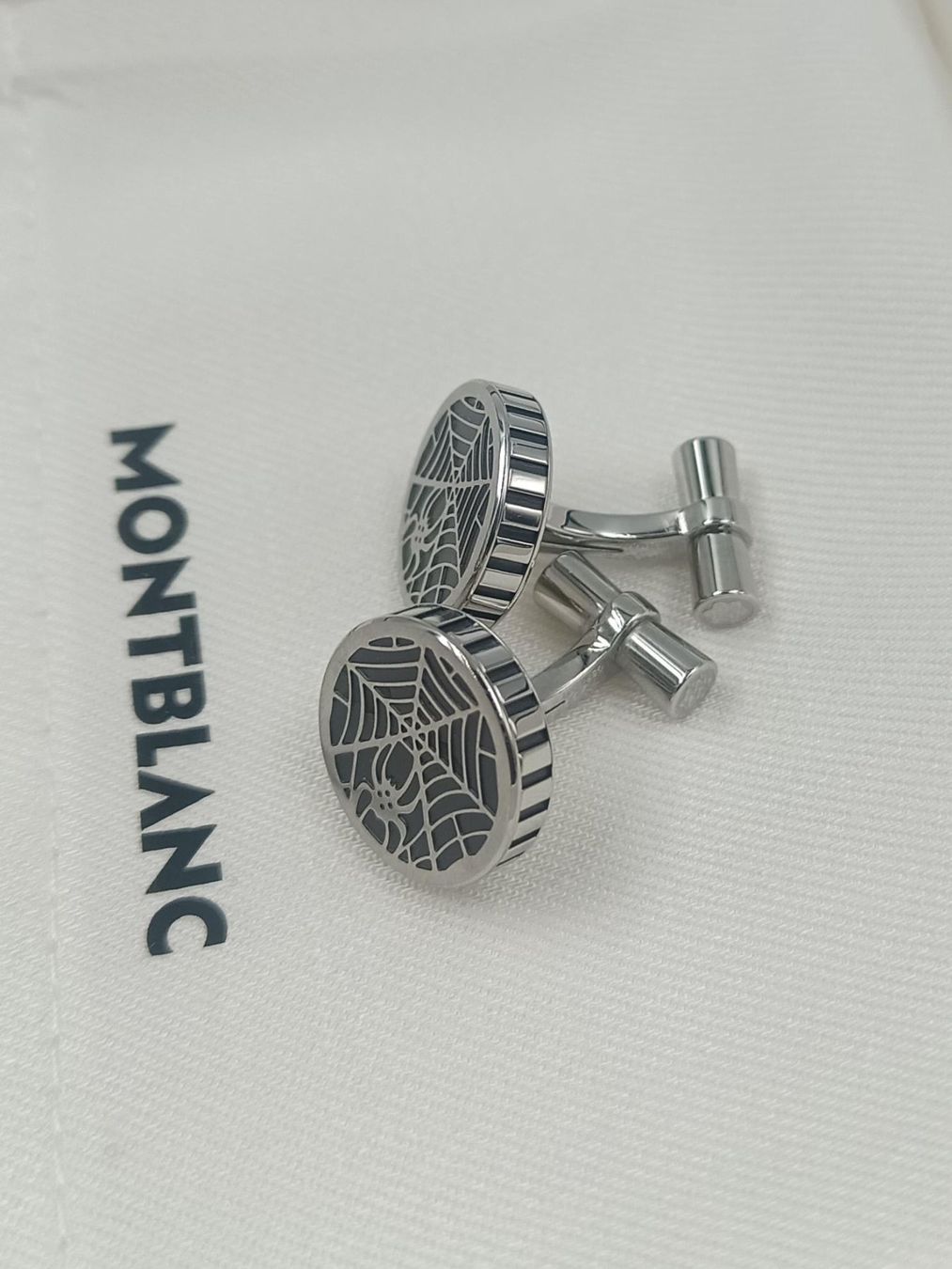 Montblanc Manschettenknöpfe: MONTBLANC MANSCHETTENKNÖPFE "SPIDER" – Neu (gemäss Beschreibung) aus Luzern von EdiGem 3