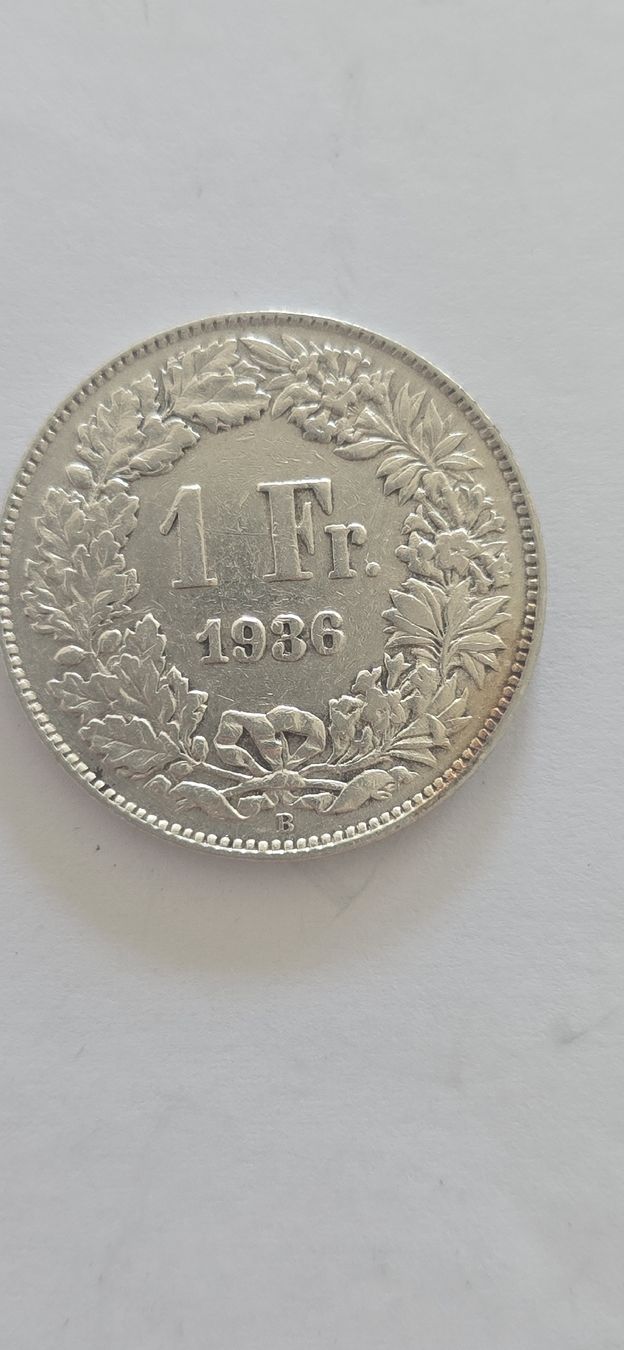 Toutes les monnaies: piece 1.- 1936 – D'occasion à Fribourg par yan_z5fr
