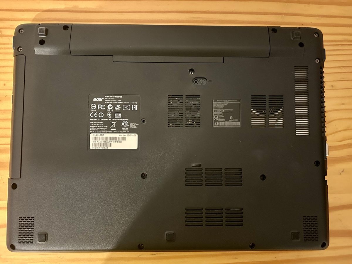 Acer Notebook: Acer Laptop aspire E14 – Difettoso da scuol venduto da Totip76 3