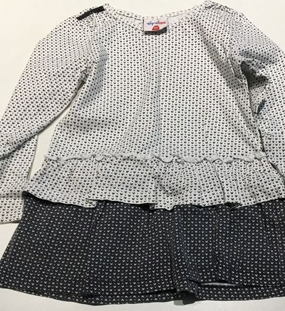 Mädchen-Kleid langarm (122)