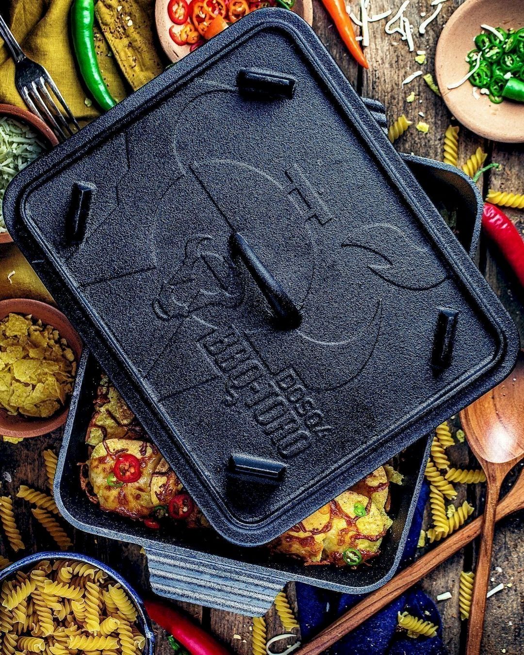 Töpfe: BBQ-Toro DOSQ4 Dutch Oven Bräter 5,5 Lt – Neu und originalverpackt aus Bottighofen von zaap 1