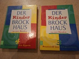 Kinder Brockhaus, Band 3 und 4, tolles Wissen für Kinder!