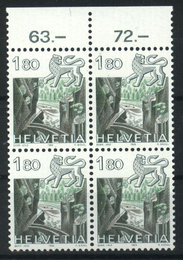 Tutti i francobolli: 1982–1986, Tierkreiszeichen Löwe ** – Usato da Willisau venduto da Vollstempel
