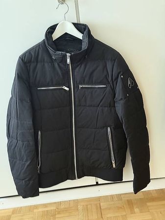 Moose Knuckles Winterjacke schwarz
