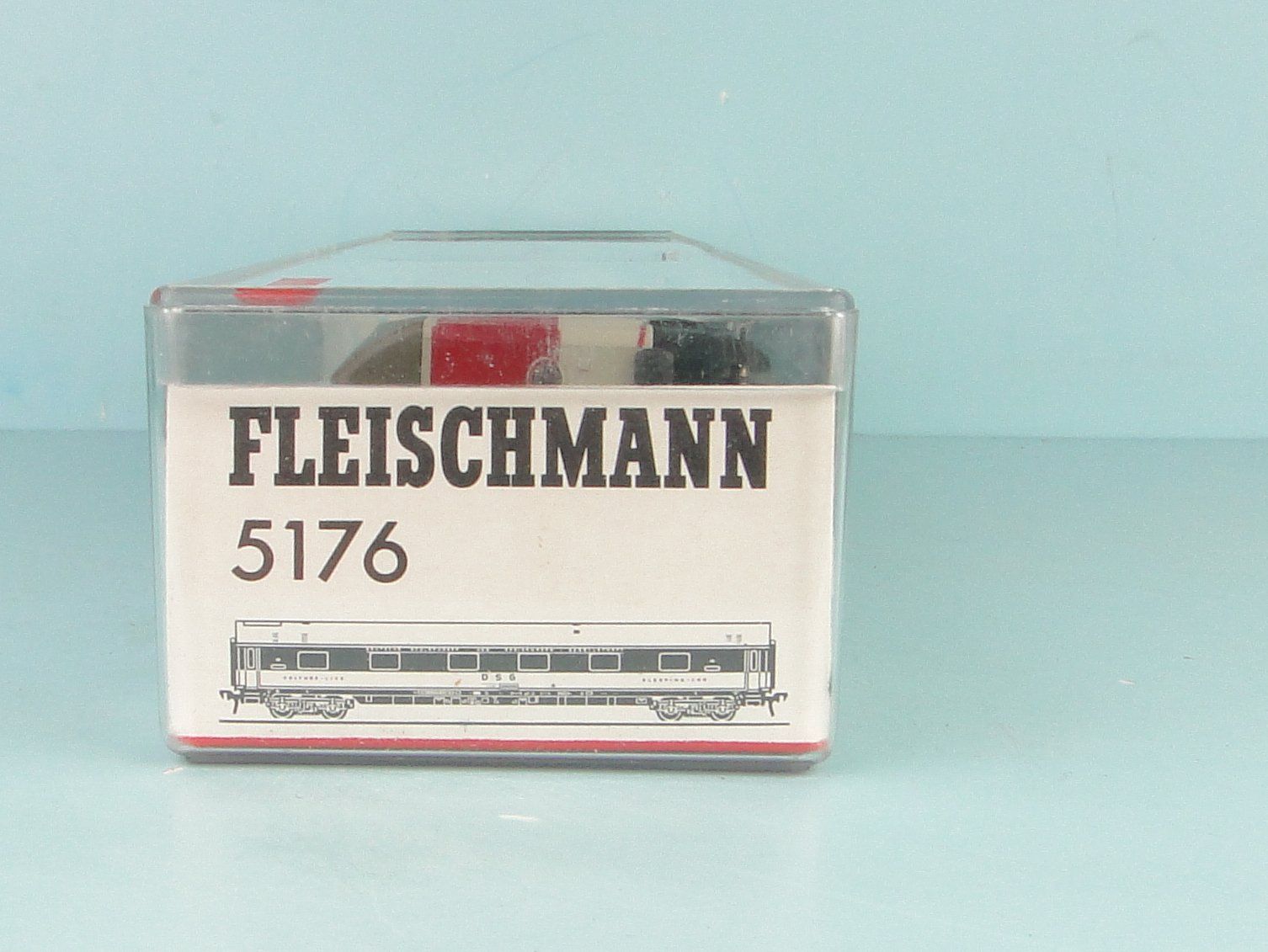 Fleischmann Modellini di ferrovie: Fleischmann H0 5176 DSG Schlafwagen. Neu – Usato da Bülach venduto da cann11 5
