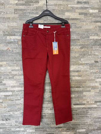 MAC: Jean Rouge Foncé - Neuf - 44 CH