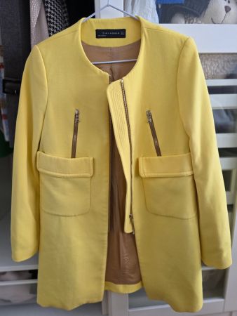 Veste jaune Zara femme taille S