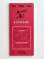 Espagne 1963: Guide Rouge Michelin (Édition française)