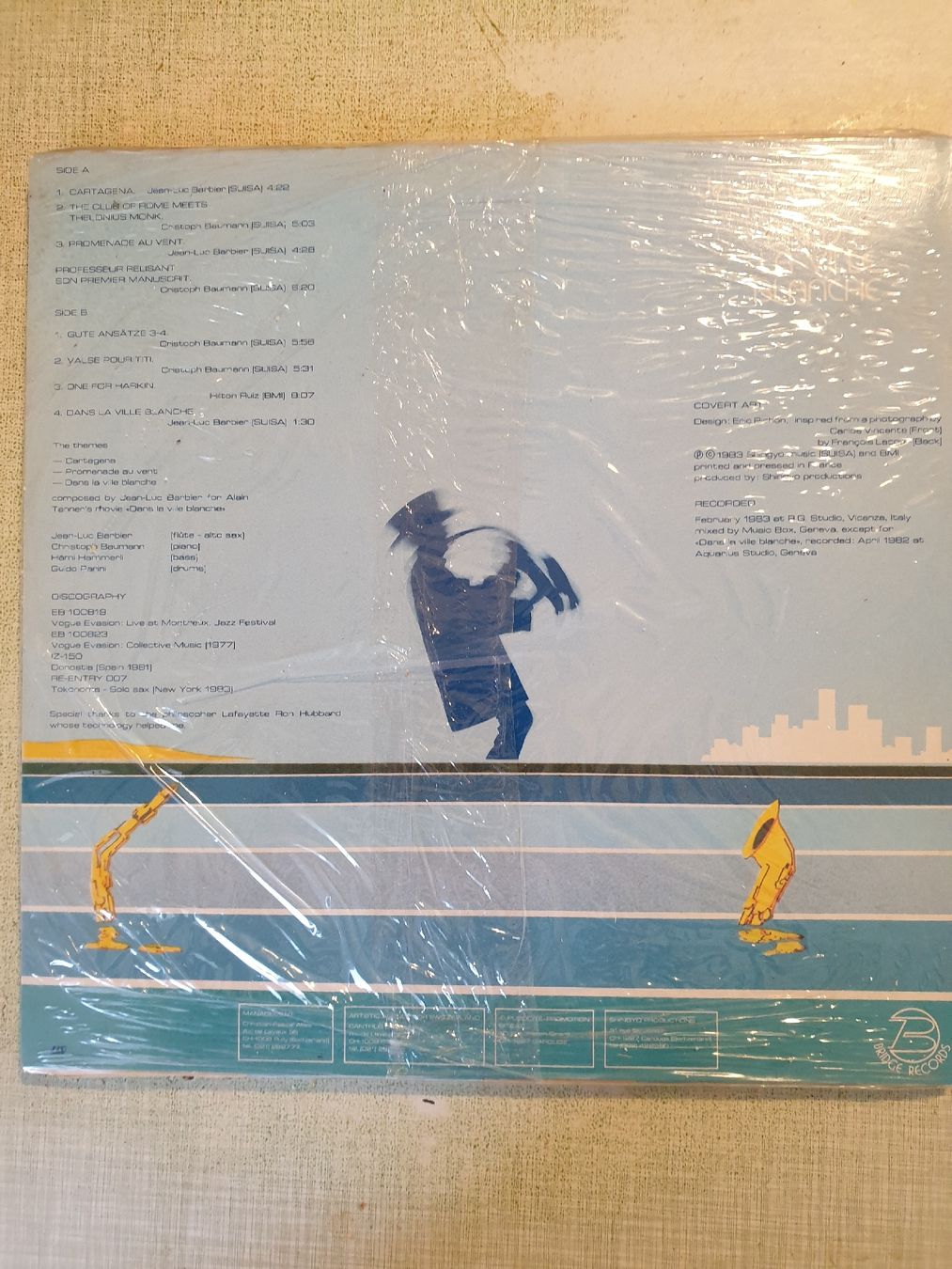 Dischi in vinile: Jean-Luc Barbier- Dans la Ville Blanche - – Nuovo (secondo la descrizione) da Viganello venduto da Priska.c 1