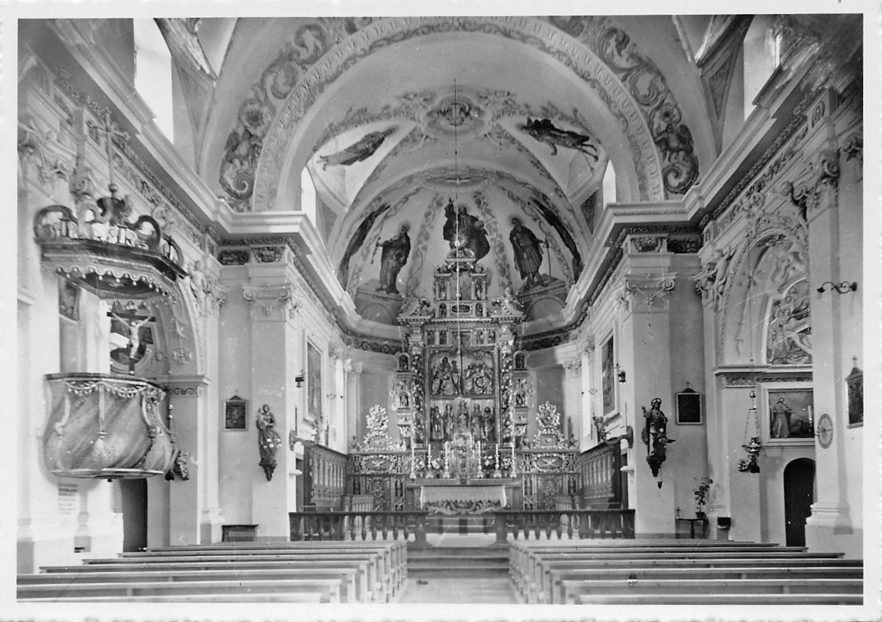 Cartes postales: Alvaneu, Pfarrkirche – D'occasion à Ottikon b.Kemptth. par Neptun1974