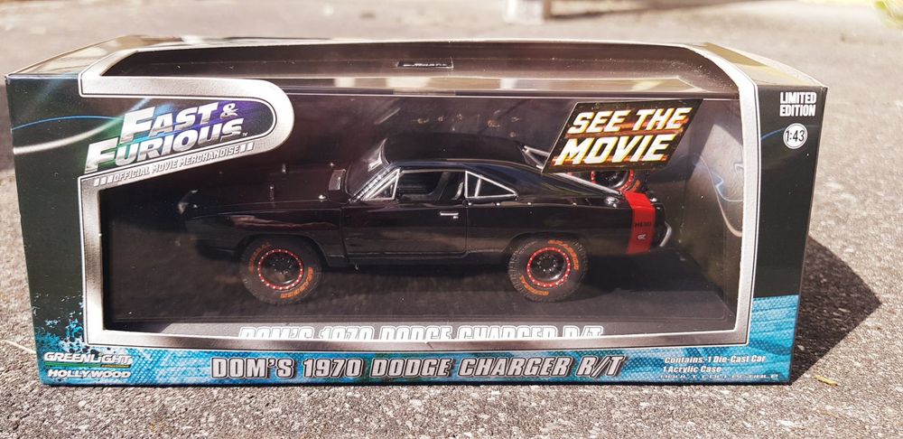 DODGE CHARGER SRT HELLCAT DE FAST & FURIOUS 1/43ème
